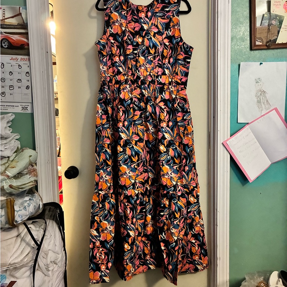 🆕 French Connection Twist Front Dress Side Zipper -Pockets - Picture 6 of 10